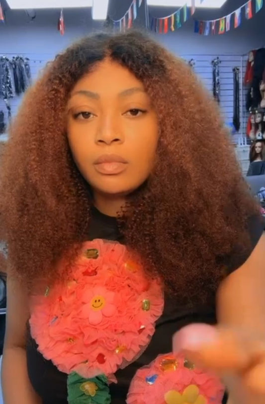Dollar ginger curly