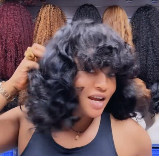 Dollar natural fringe